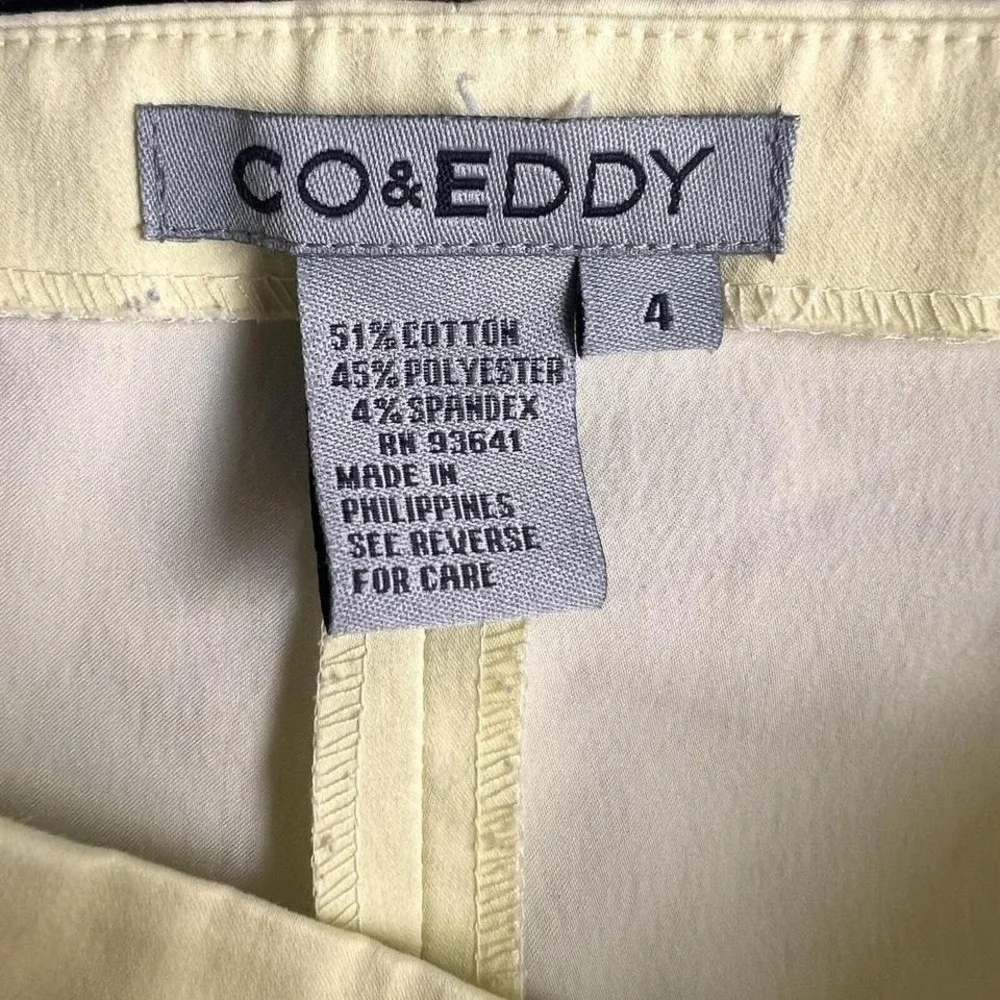 co‎ & eddy Yellow Size 4